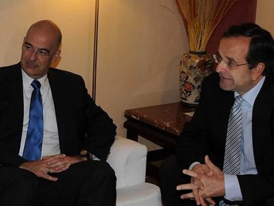 Στο Υπ. Προστασίας του Πολίτη ο Σαμαράς