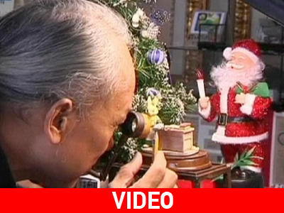 Άγιος Βασίλης στη… μύτη του μολυβιού!