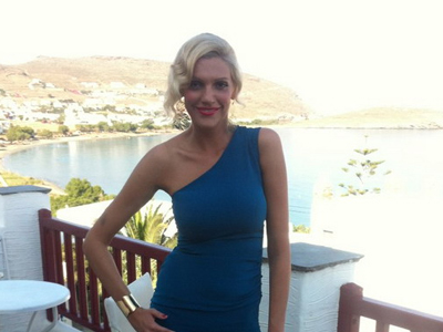 Η Σάσα Σταμάτη στην πασαρέλα!