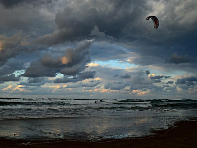 Απίστευτο ατύχημα με Kite surfer στην Σκάλα Καλλονής Λέσβου