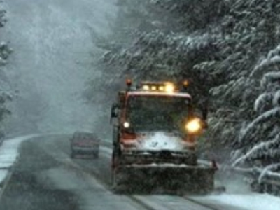 Σφοδρή χιονόπτωση στο Πήλιο