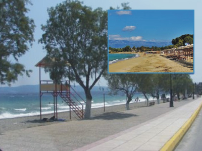 Γαλάζιες σημαίες σε παραλίες της Χαλκίδας