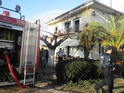 Περιστέρι: Νεκρός ηλικιωμένος από πυρκαγιά