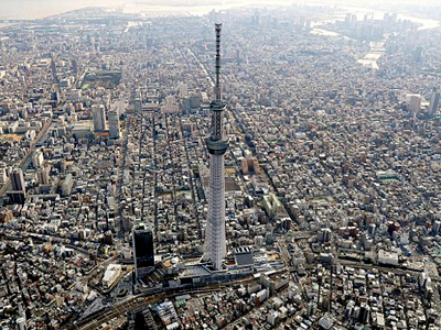 Ολοκληρώθηκε η κατασκευή του Sky Tree