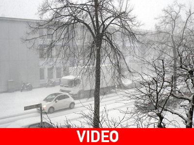 Πασχαλιάτικη χιονόπτωση στο Μόναχο