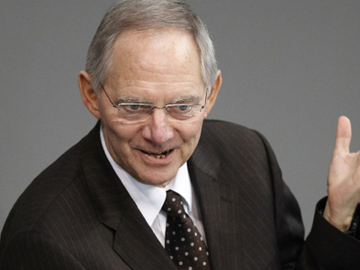 Σόιμπλε: Εκτός κινδύνου η Ιταλία με την πολιτική Μόντι