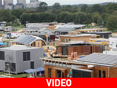 Ηλιακό χωριό σε πάρκο της Ουάσινγκτον