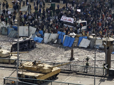 Γεμίζει άρματα μάχης η Αίγυπτος ενόψει απεργίας