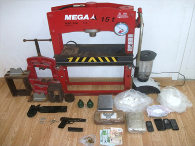 Είχε μετατρέψει το σπίτι του σε εργαστήριο ναρκωτικών