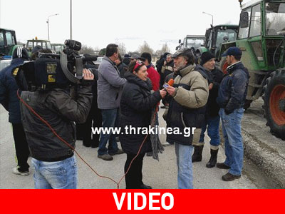 Βγήκαν τα τρακτέρ στην Ορεστιάδα