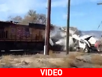 Σύγκρουση βυτιοφόρου με τρένο στη Γιούτα‏
