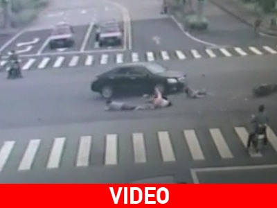 Τρομερό τροχαίο στην Κίνα