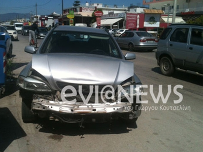 Τροχαίο ατύχημα στη Χαλκίδα