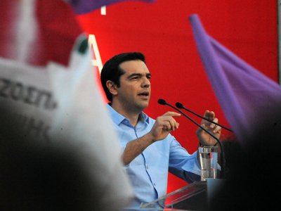 Το σκονάκι του Τσίπρα