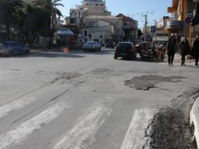 Σούδα: Έργα βελτίωσης του οδικού δικτύου