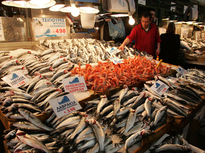 Κοσμοσυρροή στη Βαρβάκειο