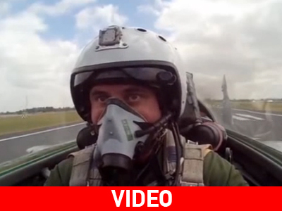 Εικόνες μέσα από το κόκπιτ ενός MiG-29‏
