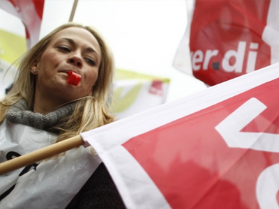 Απεργιακές κινητοποιήσεις στη Γερμανία