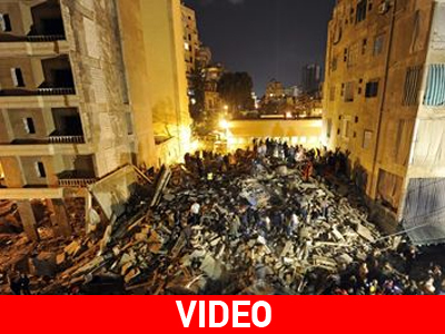 Κατάρρευση κτηρίου στη Βηρυτό