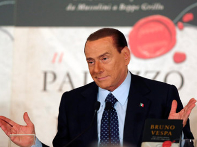 Δημοφιλής στο Twitter o Μπερλουσκόνι