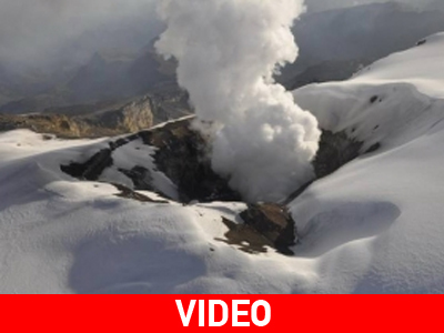 «Ξύπνησε» ηφαίστειο στην Κολομβία