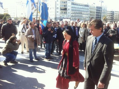 Βορειοηπειρώτες κατέθεσαν στεφάνι στον Άγνωστο Στρατιώτη