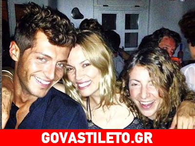 Στη Μύκονο η Βίκυ Καγιά