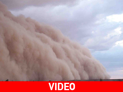 Νέφος σκόνης κάλυψε την Ουάσινγκτον