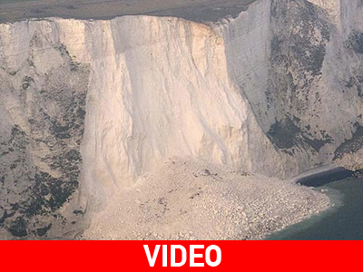 Κατέρρευσε τμήμα των White Cliffs της Βρετανίας