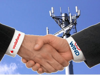 Συνεργασία  Vodafone και WIND για το δίκτυο 2G/3G