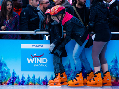 Η WIND φωτίζει την καρδιά της Αθήνας