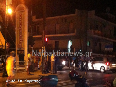 Τροχαίο ατύχημα στη Ναύπακτο