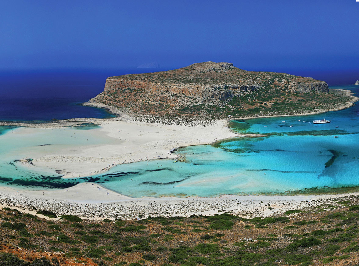 Αυτή η φωτογραφία από τη νότια Κρήτη συνοδεύει το άρθρο του Βρετανού συγγραφέα
