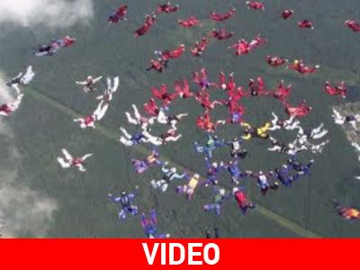 Παγκόσμιο ρεκόρ ελεύθερης πτώσης γυναικών‏