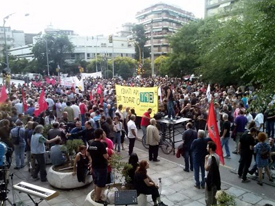 Μπαράζ απεργιακών κινητοποιήσεων στη Θεσσαλονίκη