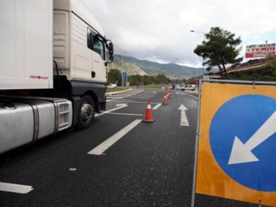 Κυκλοφοριακές ρυθμίσεις στην Ε.Ο. Αθηνών-Λαμίας