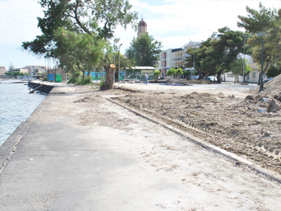 Ζάκυνθος: Έρευνα για τα έργα στον αιγιαλό