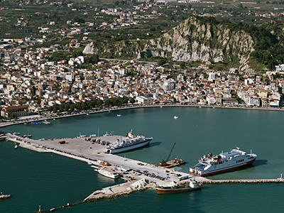 Έργα στο λιμάνι Ζακύνθου