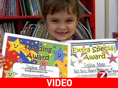 Πεντάχρονη… «βιβλιοφάγος»