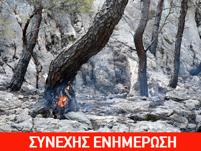 Μαίνονται οι πυρκαγιές σε Χίο – Άνδρο