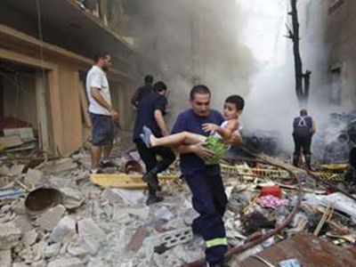 Ισχυρή έκρηξη στα νότια προάστια της Βηρυτού