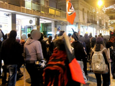 Ολοκληρώθηκε η πορεία συμπαράστασης στον απεργό πείνας