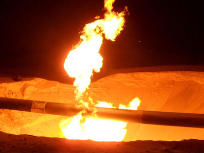 Άγνωστοι ανατίναξαν έναν αγωγό φυσικού αερίου στο Σινά