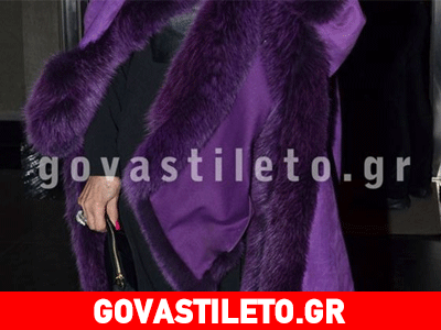 Τυλιγμένη με πέντε μέτρα γούνα, η ντίβα του ελληνικού κινηματογράφου