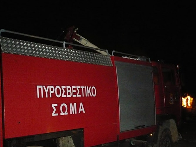 Επιχείρηση της Πυροσβεστικής για διάσωση ατόμου στα Λαγκαδίκια