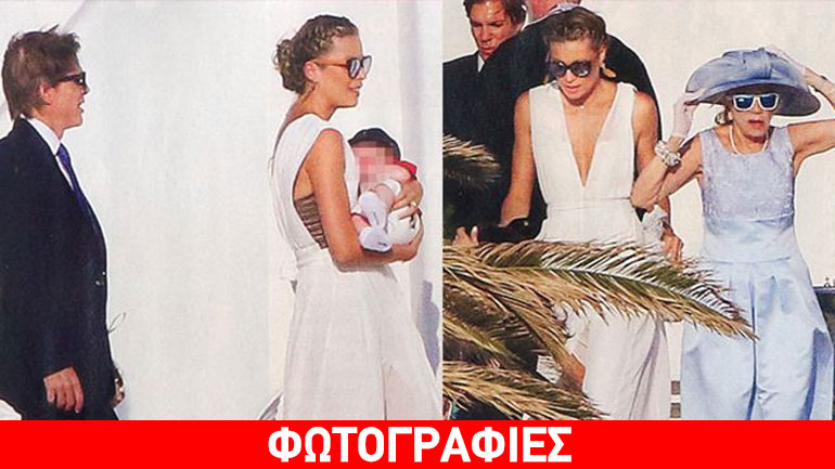 Χρουσαλά – Πατίτσας: Το φωτογραφικό άλμπουμ της βάπτισης του γιου τους στη Μύκονο!