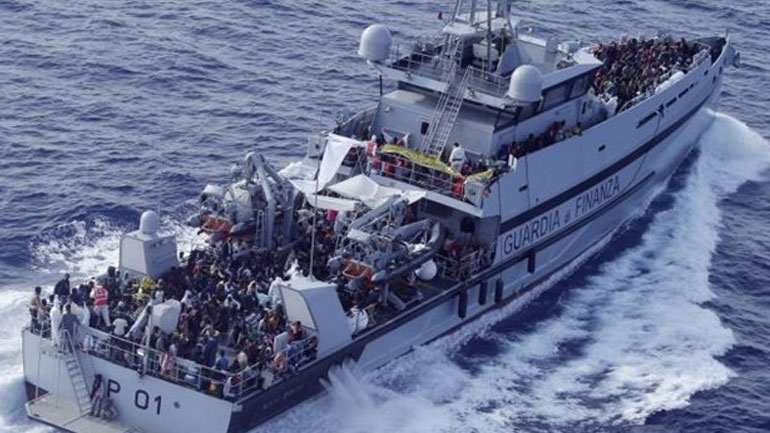 Προειδοποιητικά πυρά από σουηδικό πλοίο κατά σκάφους του ιταλικού Ναυτικού