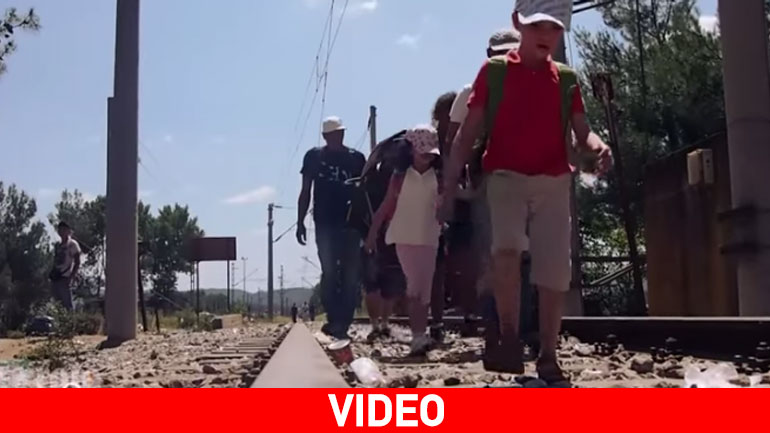 Ένα συγκλονιστικό video για τα περάσματα των προσφύγων προς την Ευρώπη