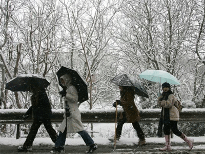 Με βροχές και χιόνια ξεκινάει η εβδομάδα