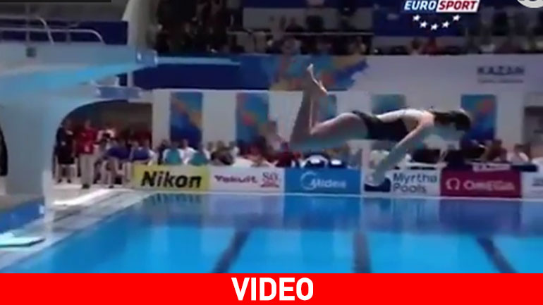 Η χειρότερη βουτιά στα χρονικά αγώνων καταδύσεων- Πήρε μηδέν